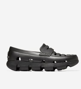 Black Cole Haan 4.ZERØGRAND All-Day Loafer Men's Sandals | WPDG-32046