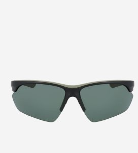 Black Cole Haan Angular Sport Wrap Men's Sunglasses | QOJA-21836