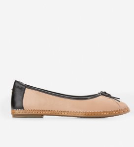 Black Cole Haan Cloudfeel All-Day Ballet Flat Women's Sneakers | DXVP-84902