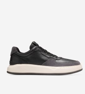 Black Cole Haan GrandPrØ Crossover Men's Sneakers | WKVZ-43261