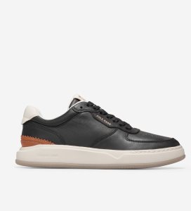 Black Cole Haan GrandPrØ Crossover Women's Sneakers | UEIW-47619