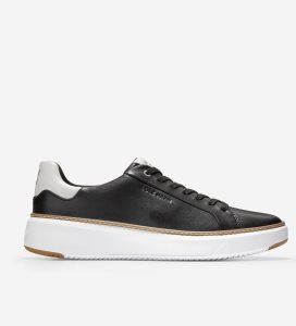 Black Cole Haan GrandPrØ Topspin Men's Sneakers | FZYA-32698