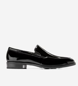 Black Cole Haan Lenox Hill Venetian Men's Loafers | IAZT-19648