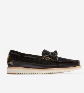 Black Cole Haan Pinch Rugged Camp Moccasin Men's Loafers | ACOL-63821