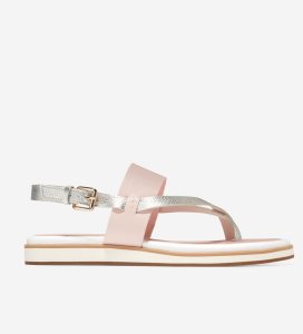 Coral Cole Haan Mandy Thong Women's Sandals | AFYS-37021