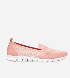 Coral Cole Haan ZERØGRAND Slip-On Women's Loafers | EUVP-90138