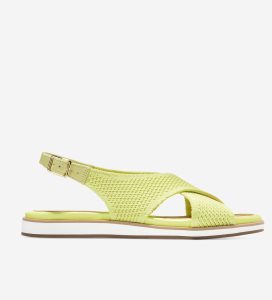 Light Green Cole Haan Mikaela Women's Sandals | YMDX-93648