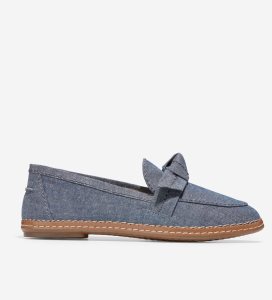 Multicolor Cole Haan Cloudfeel All-Day Bow Loafer Women's Flat Shoes | CFNJ-27180