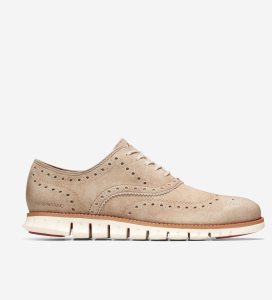 Multicolor Cole Haan ZERØGRAND Wingtip Men's Oxfords Shoes | QYWJ-51036