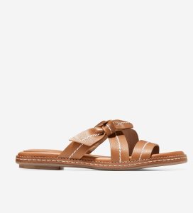 Orange Cole Haan Cloudfeel All-Day Slide Women's Sandals | EYQL-63245