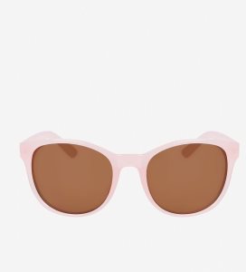 Pink Cole Haan Rounded Square Women's Sunglasses | EZAV-70381