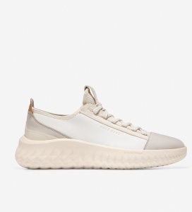 White Cole Haan Generation ZERØGRAND II Men's Sneakers | XNLY-80251