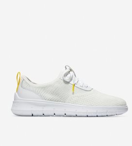 White Cole Haan Generation ZERØGRAND Men's Sneakers | GJKC-53297