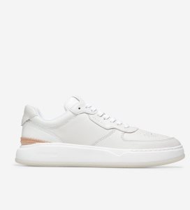 White Cole Haan GrandPrØ Crossover Men's Sneakers | DKWQ-64903