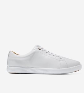 White Cole Haan Grand Crosscourt Women's Sneakers | GDIQ-01423