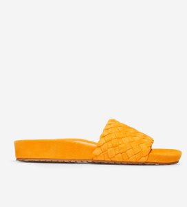 Yellow Cole Haan Mojave Slide Women's Sandals | WLOP-04623