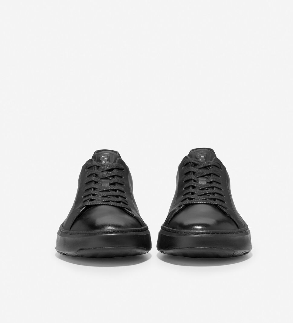 Black / Black Cole Haan GrandPrØ Topspin Men's Sneakers | DUHV-70693