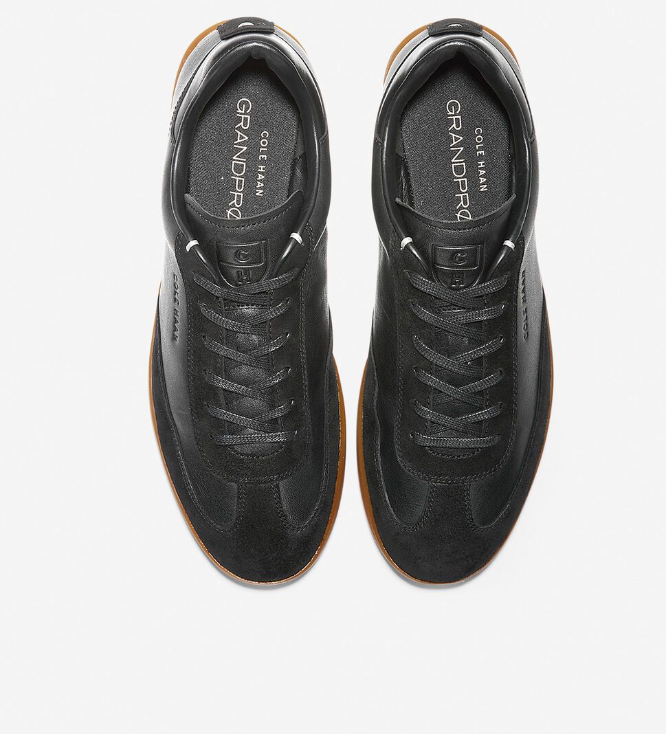 Black / Black Cole Haan GrandPrØ Turf Men's Sneakers | ODIL-92415