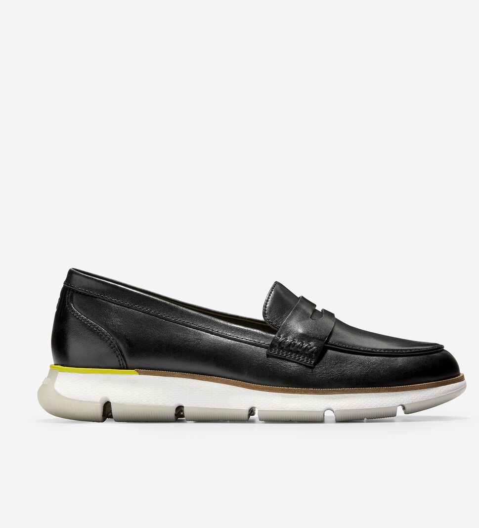 Black Cole Haan 4.ZERØGRAND Women\'s Loafers | MEWO-18906