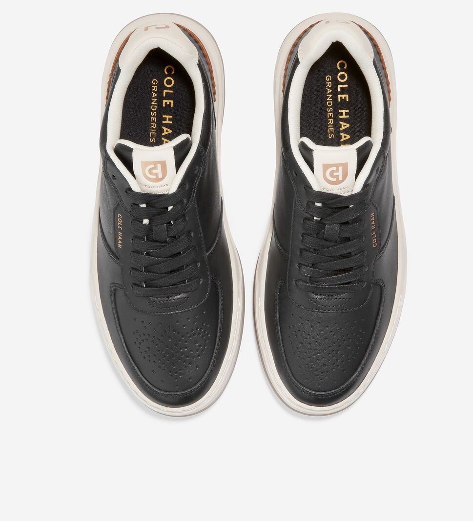 Black Cole Haan GrandPrØ Crossover Women's Sneakers | UEIW-47619