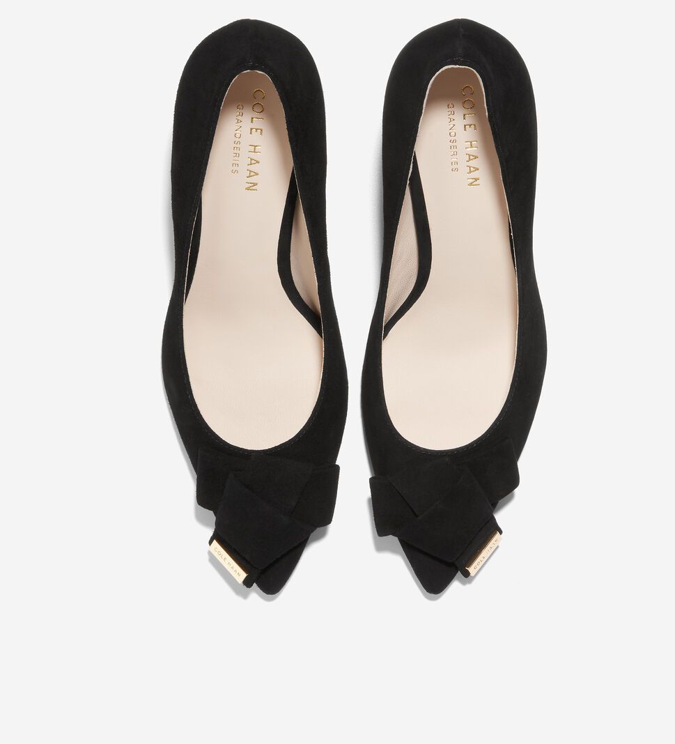 Black Cole Haan Ina Women's Pumps | GPOC-75213