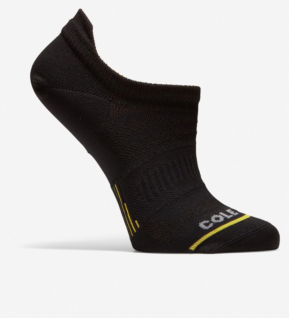 Black Cole Haan ZERØGRAND 3-Pair Liner Women's Socks | PIEG-05287