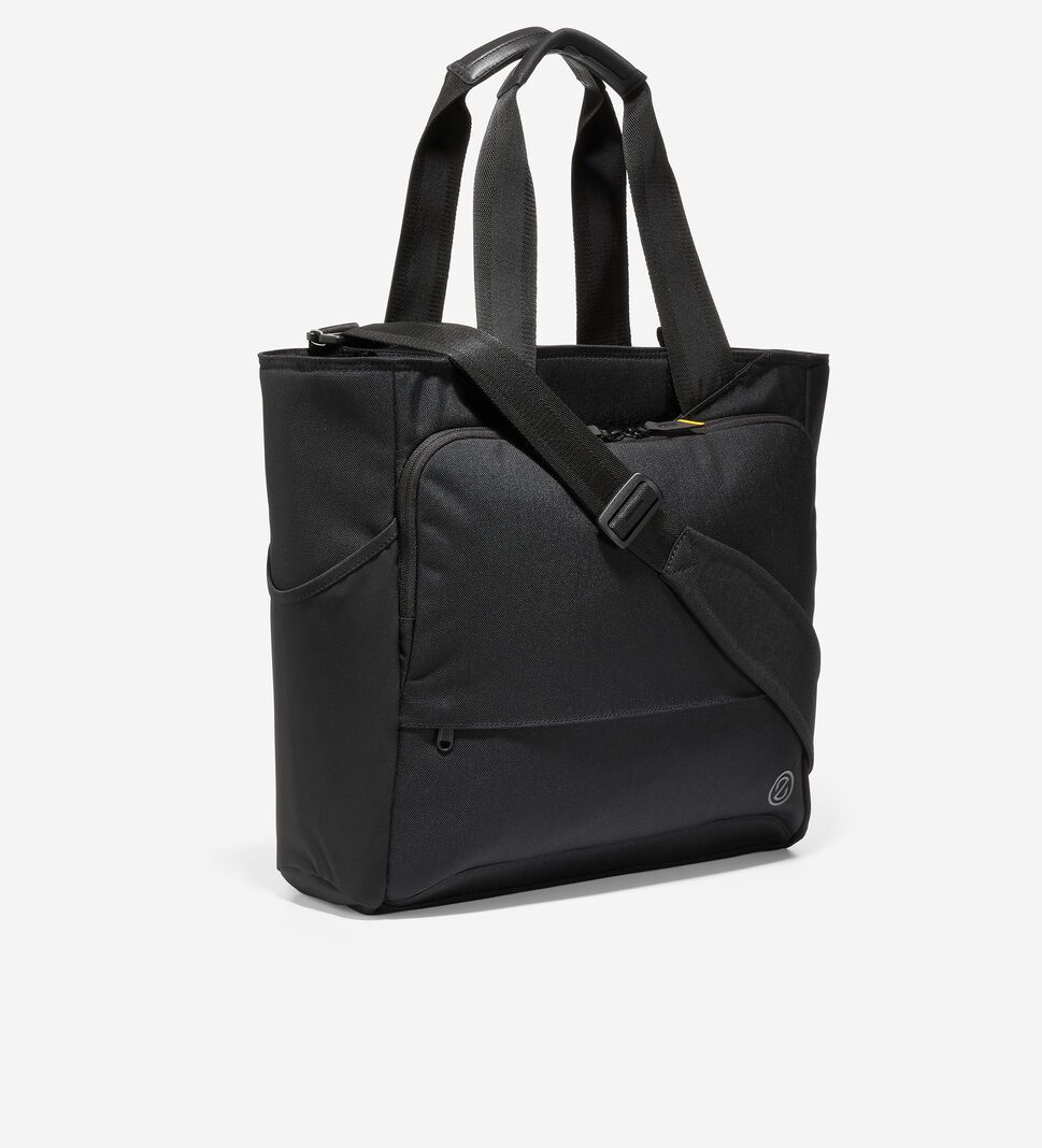 Black Cole Haan ZERØGRAND All-Day Tote Men's Bags & Backpacks | RLGE-72914