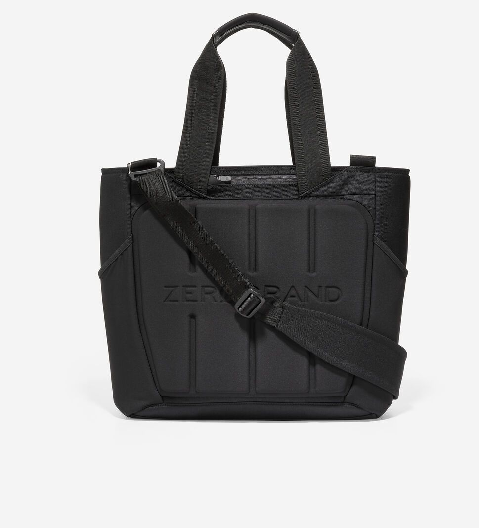 Black Cole Haan ZERØGRAND All-Day Tote Men's Bags & Backpacks | RLGE-72914