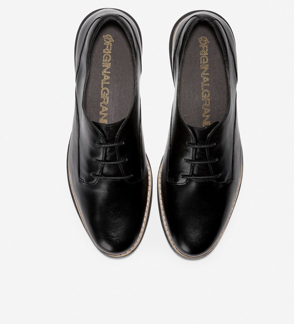 Black Cole Haan ØriginalGrand Plain Women's Oxfords Shoes | FIUO-67290