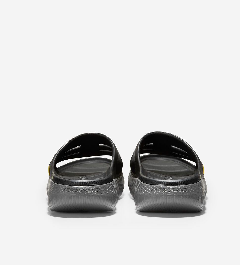 Black / Grey Cole Haan 4.ZERØGRAND All-Day Slide Men's Sandals | GSAN-32640