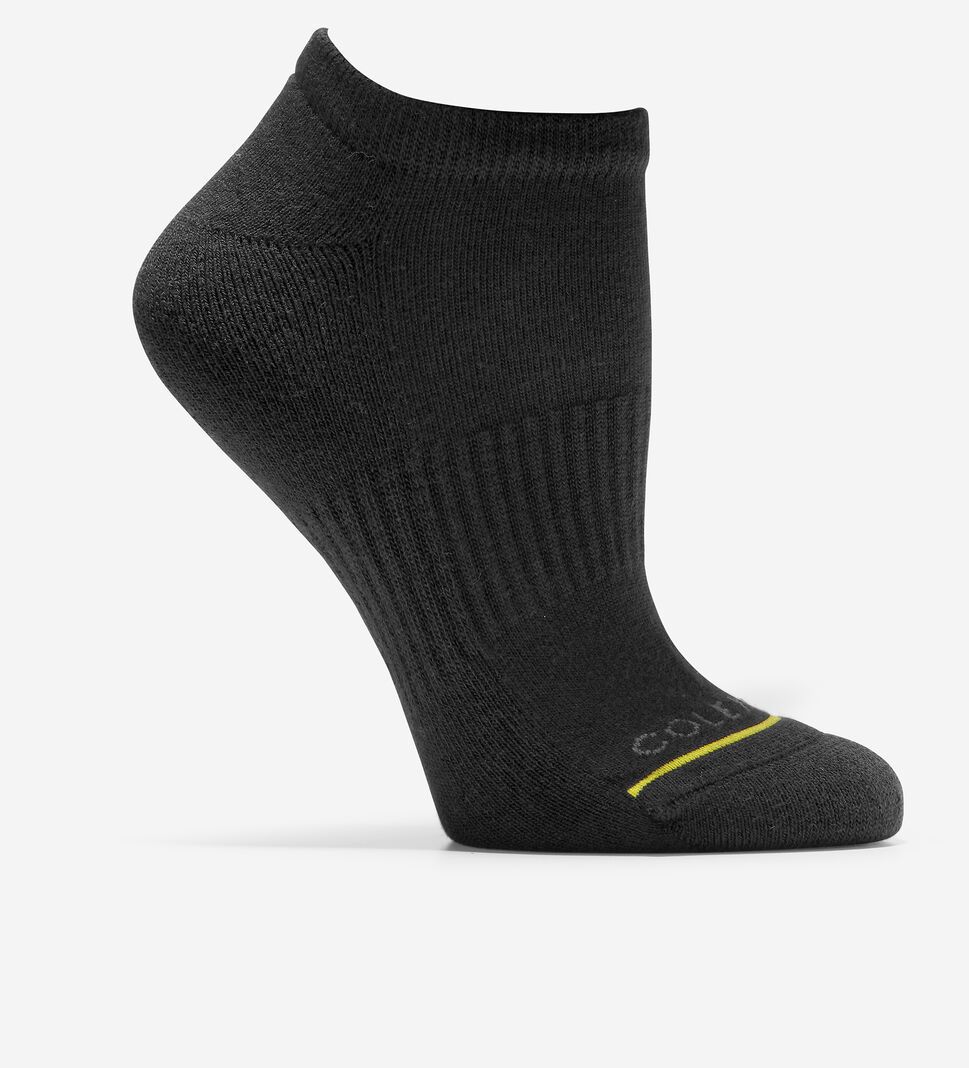 Black / White / Grey Cole Haan ZERØGRAND 3-Pair Liner Women's Socks | FZXD-45286