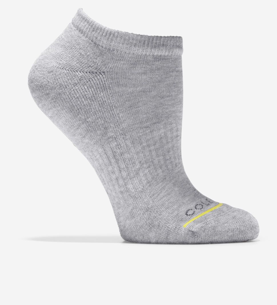 Black / White / Grey Cole Haan ZERØGRAND 3-Pair Liner Women's Socks | FZXD-45286