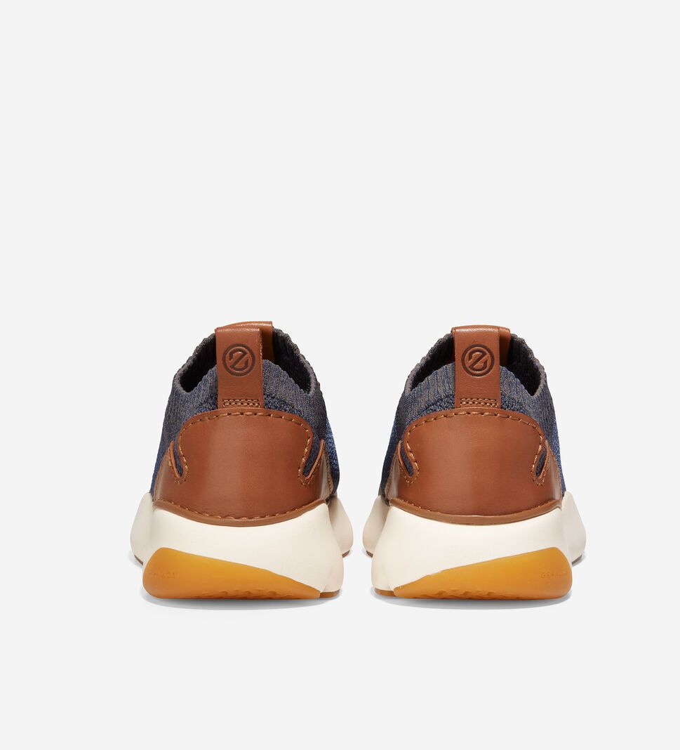 Blue / Brown Cole Haan ZERØGRAND All-Day Men's Trainers | GPAM-78145