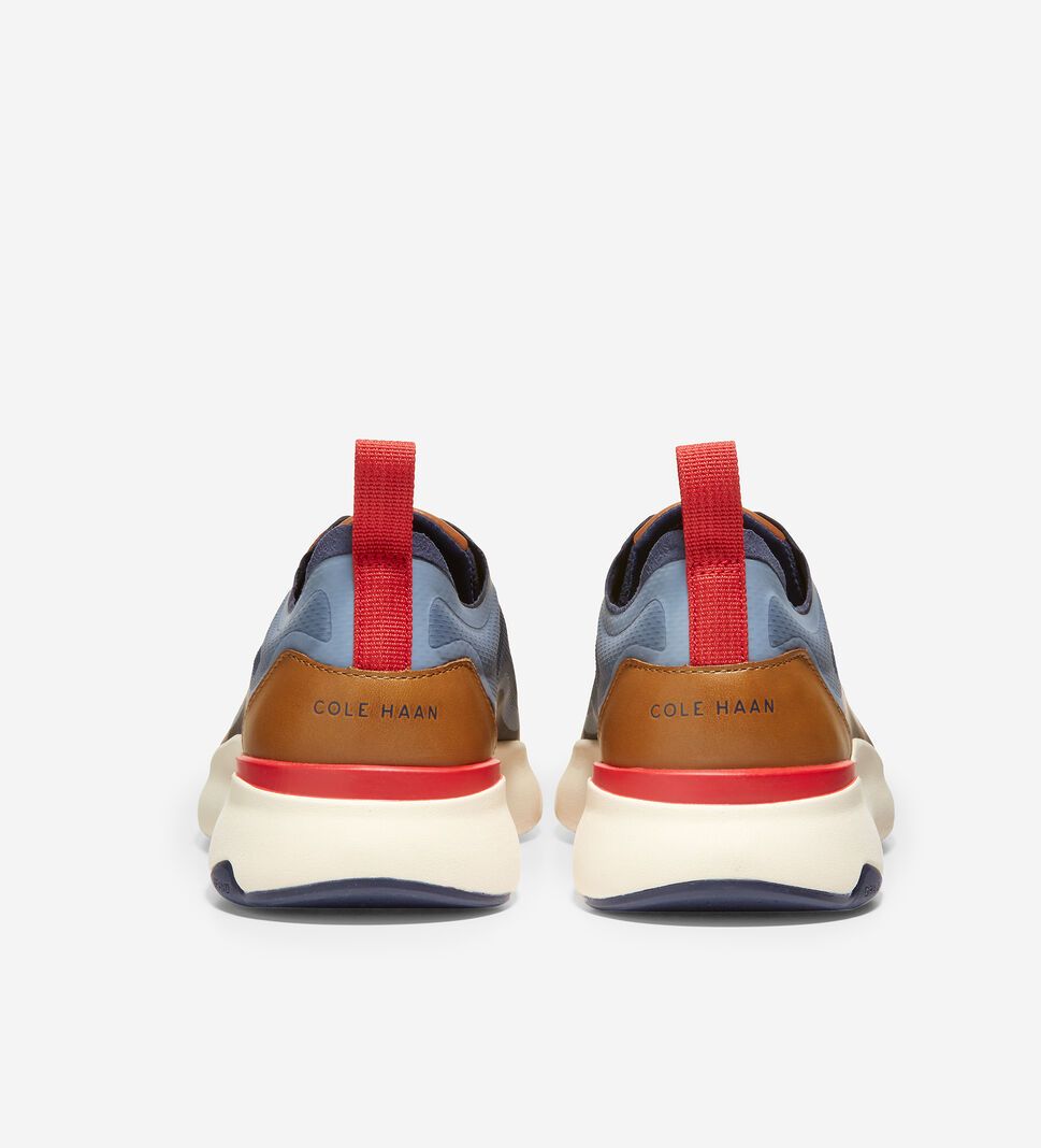 Blue / Red Cole Haan Grandsport Trainer Men's Sneakers | LDEY-03482