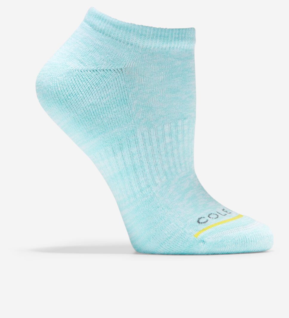 Blue / White / Grey Cole Haan ZERØGRAND 3-Pair Liner Women's Socks | CVKX-76041