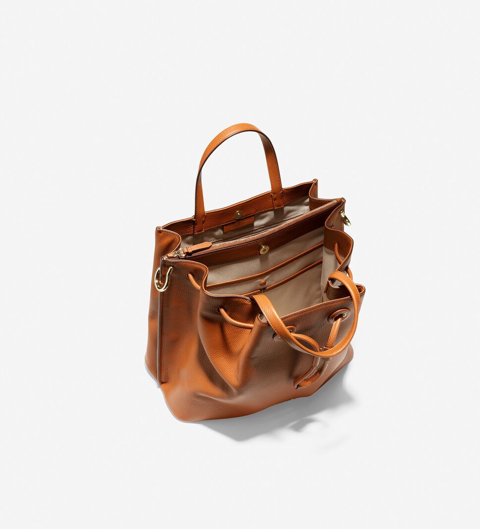 Brown Cole Haan Grand Ambition Bucket Women's Bags & Backpacks | HLJT-35841