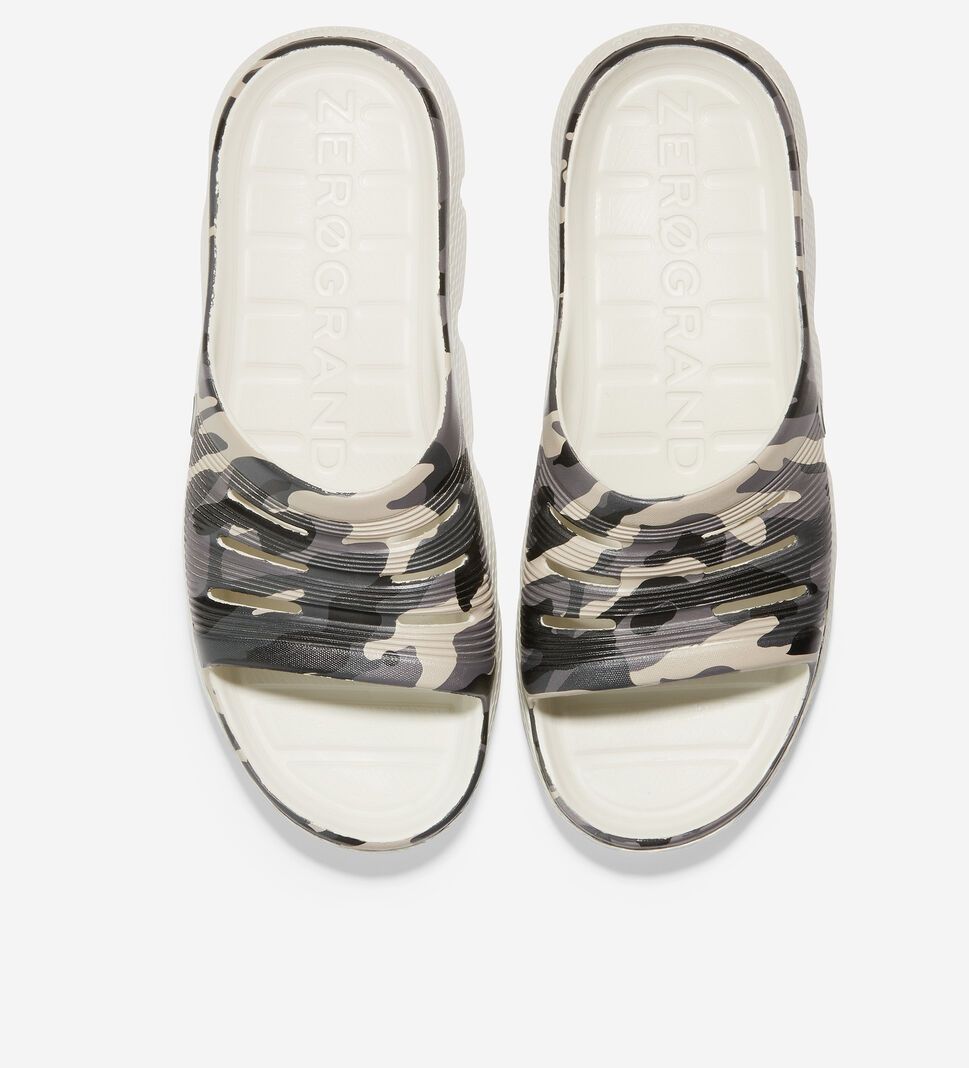 Camo Cole Haan 4.ZERØGRAND All-Day Slide Men's Sandals | NYBJ-90738