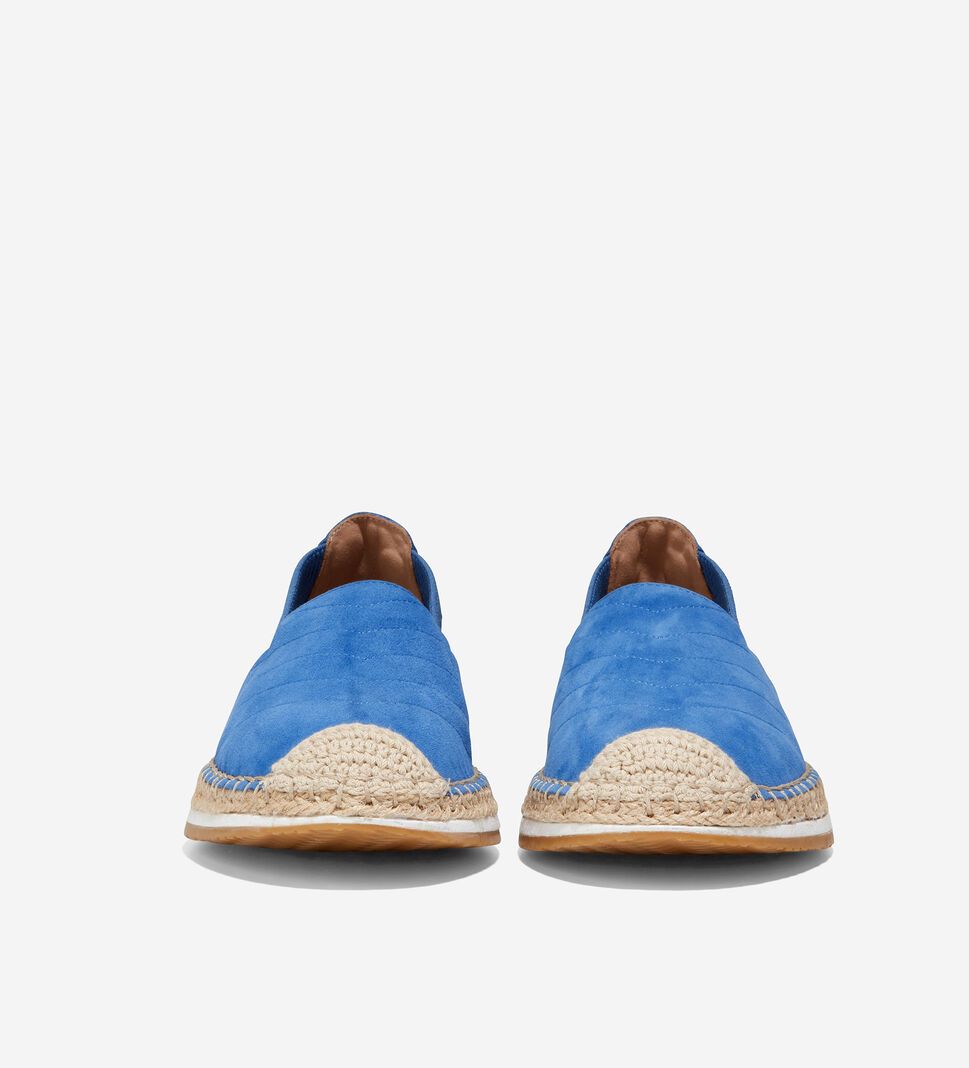 Deep Blue Cole Haan Cloudfeel Loafer Women's Espadrille | AEFN-46892