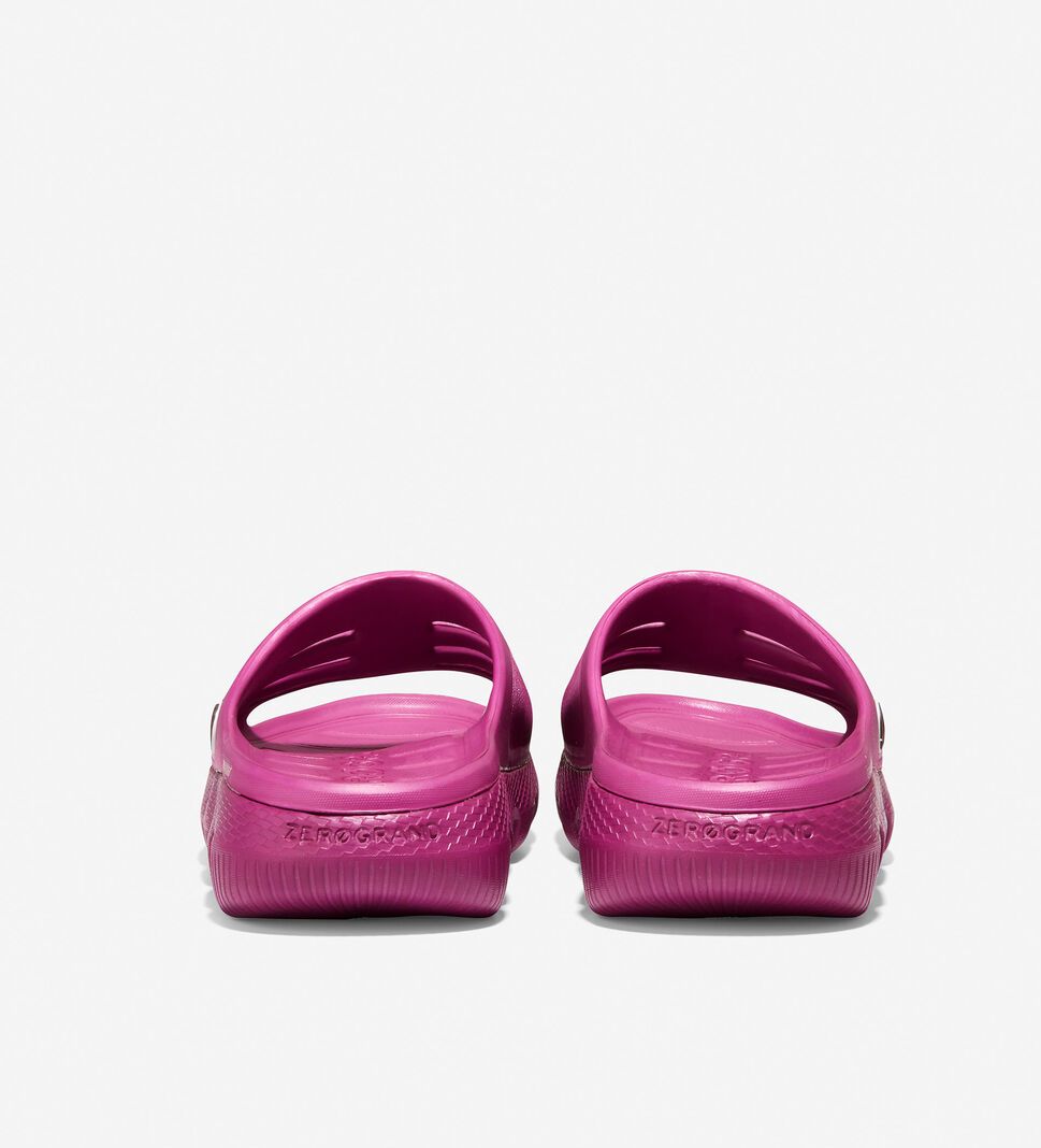 Fuchsia Cole Haan 4.ZERØGRAND All-Day Slide Women's Sandals | UOAX-60935