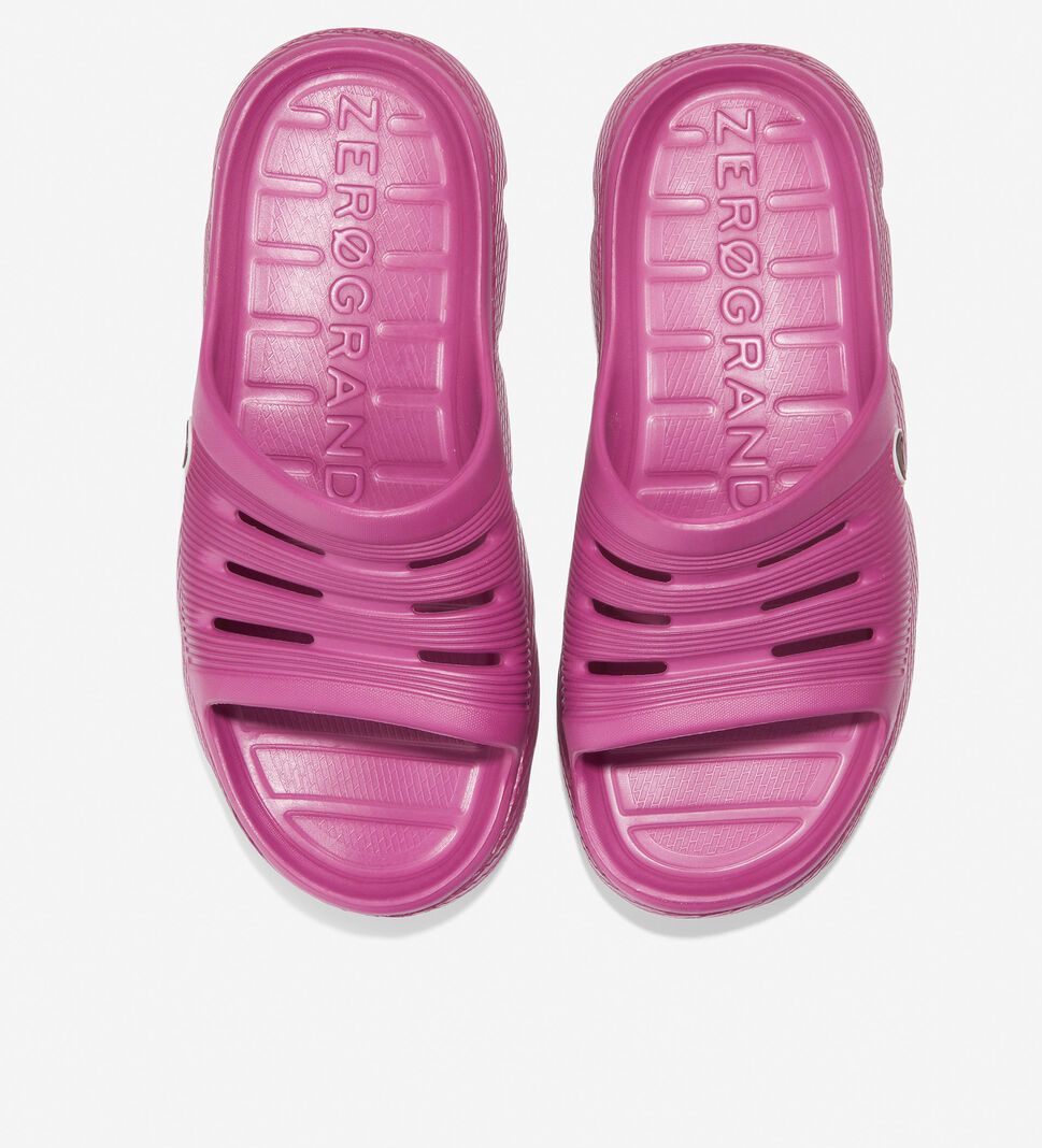 Fuchsia Cole Haan 4.ZERØGRAND All-Day Slide Women's Sandals | UOAX-60935