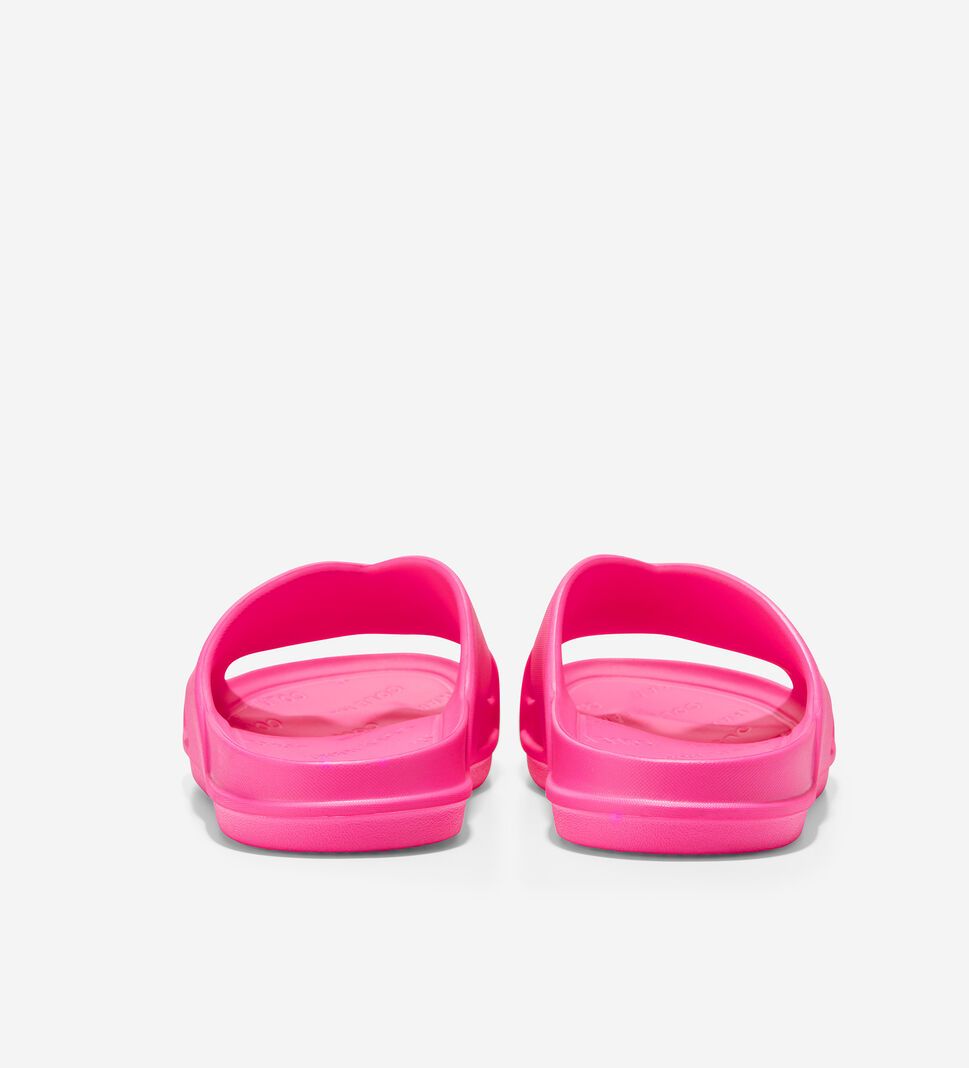 Fuchsia Cole Haan Findra Pool Slide Women's Sandals | TXLK-91352