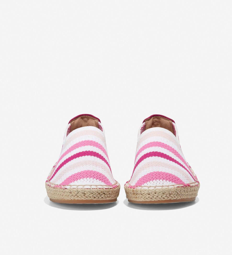 Fuchsia / Coral / Rose Cole Haan Cloudfeel Women's Espadrille | IBON-75429