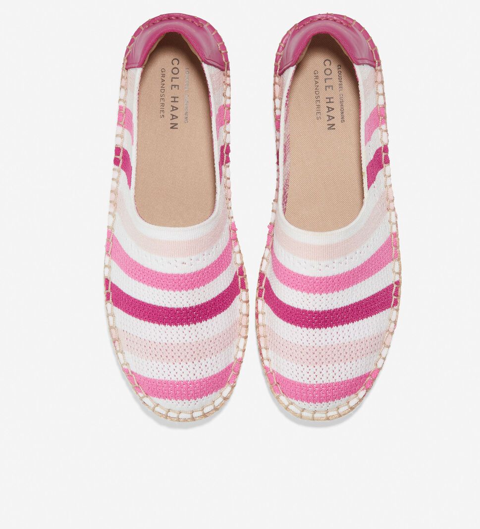 Fuchsia / Coral / Rose Cole Haan Cloudfeel Women's Espadrille | IBON-75429