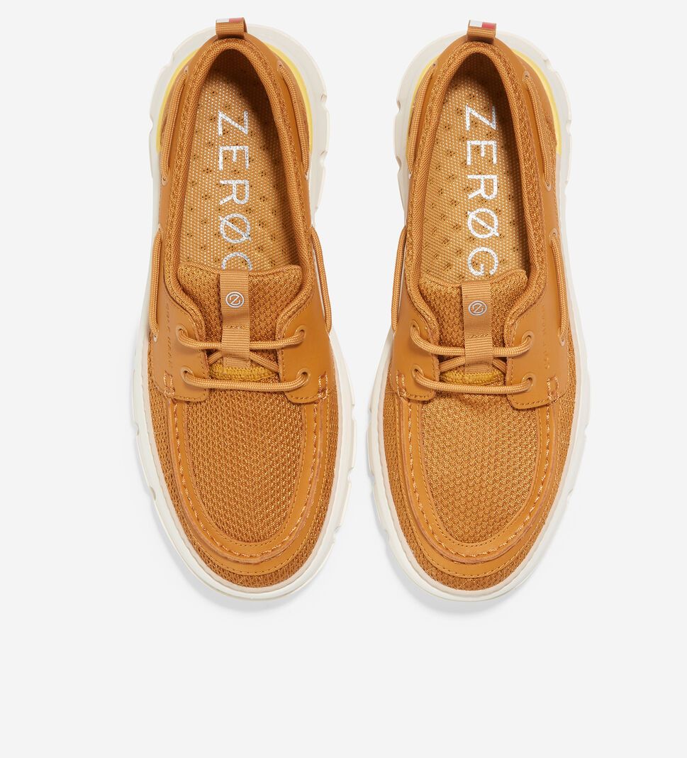 Lemon Cole Haan 4.ZERØGRAND Regatta Boat Women's Loafers | GSQI-67542