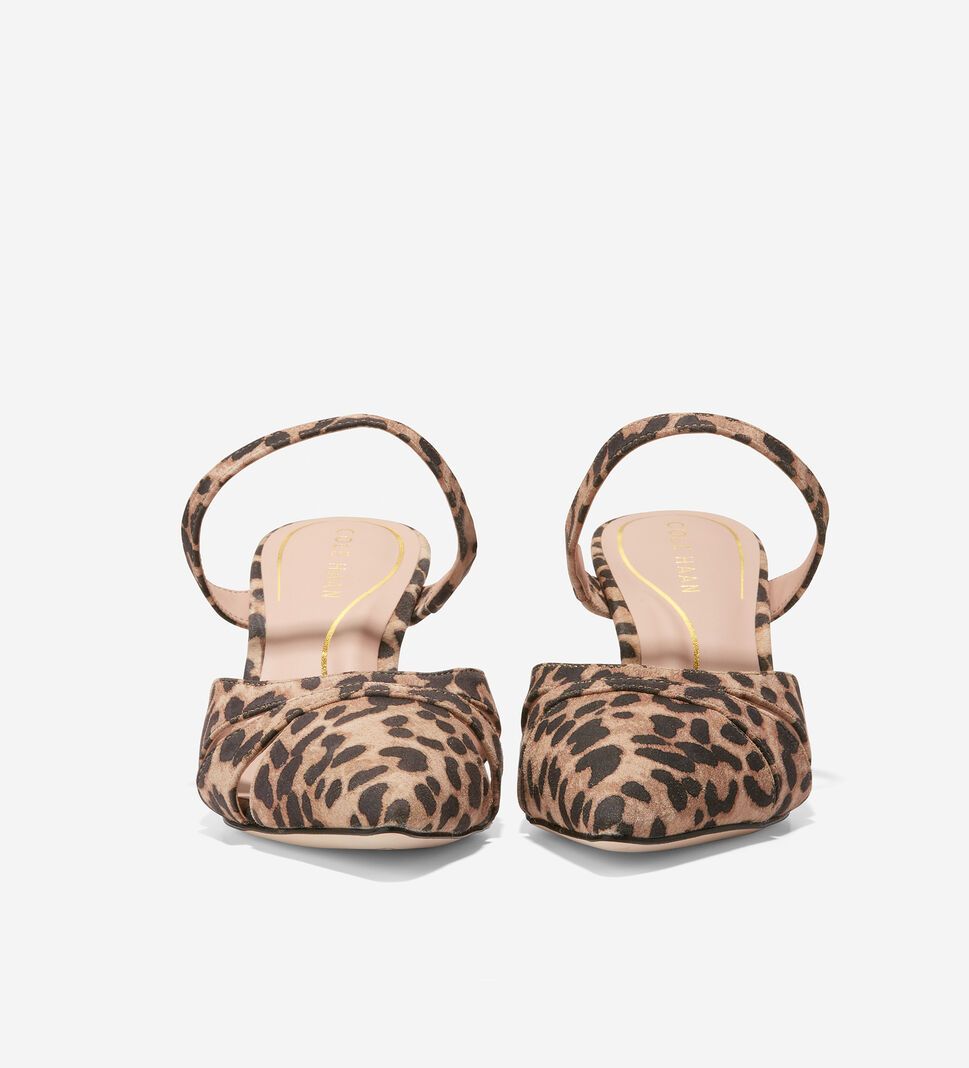 Leopard Cole Haan Vandam Women's Mules | DTIH-73825