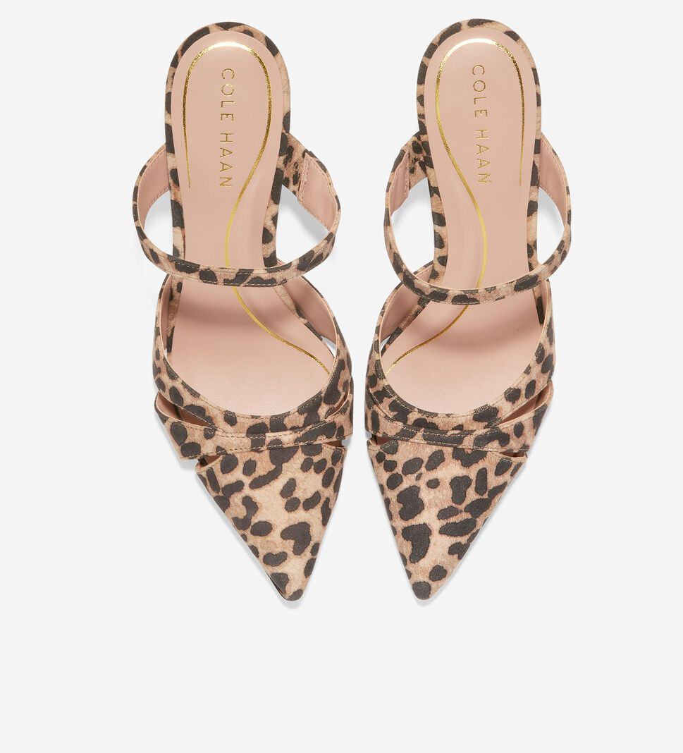 Leopard Cole Haan Vandam Women's Mules | DTIH-73825