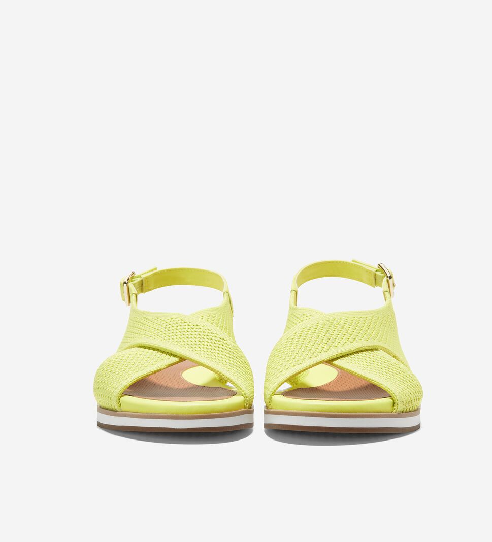 Light Green Cole Haan Mikaela Women's Sandals | YMDX-93648