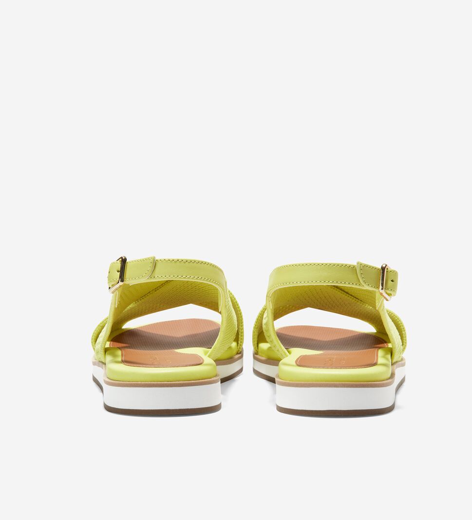 Light Green Cole Haan Mikaela Women's Sandals | YMDX-93648