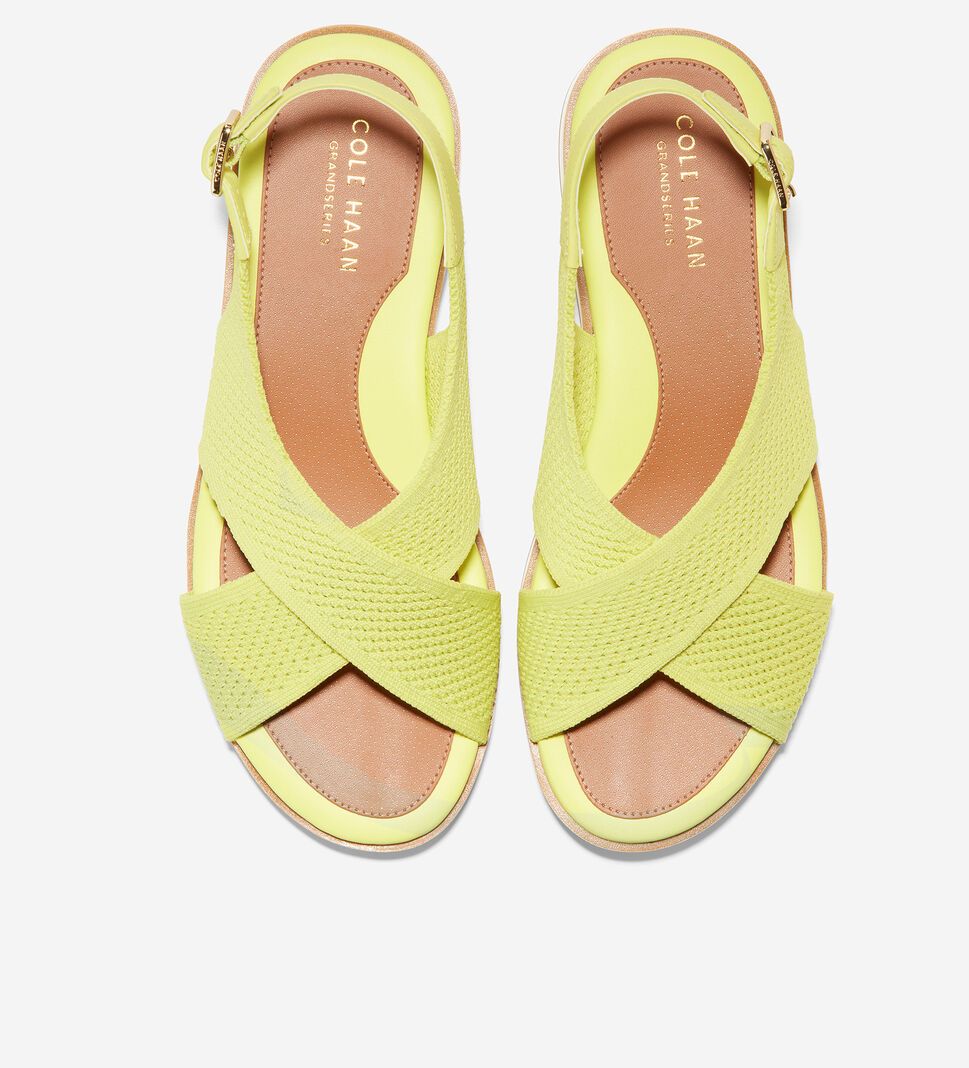 Light Green Cole Haan Mikaela Women's Sandals | YMDX-93648