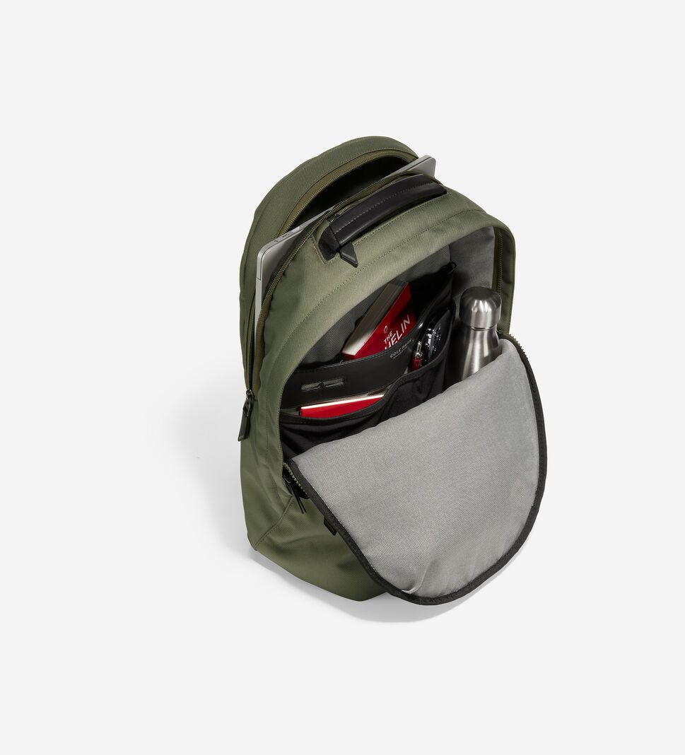 Olive Cole Haan Go-To Men's Bags & Backpacks | KBET-89604